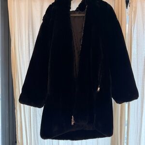 Moose Knuckles Black Teddy Jacket